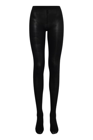 BXwikkan Black Microfiber Stockings - 2 Pack