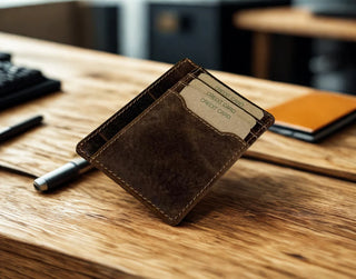 Leather Credit Card Holder I Greenwood Leather