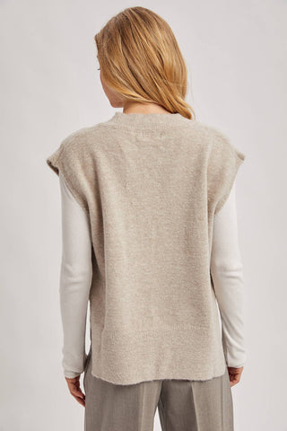 City Layer Oversized Knit Vest