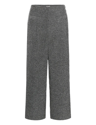 KAalba Wide Pants - Black Melange I Kaffe