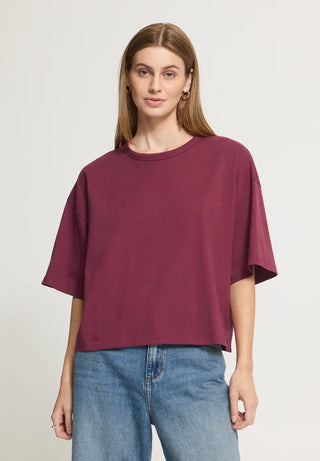 IHpalmer Loose Short Sleeve Boxy Tee
