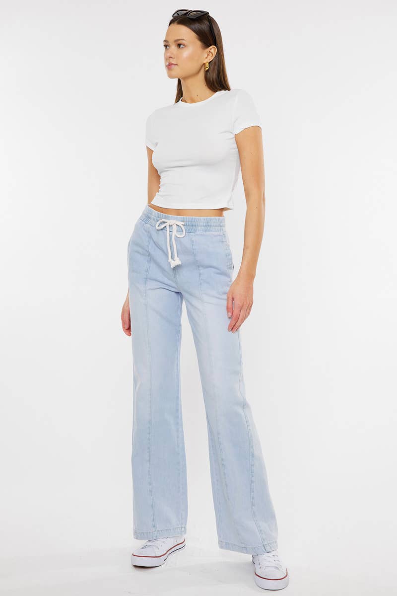 Kancan Alina Ultra High Rise Wide Leg Jeans