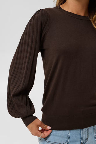 KAlone Pullover I Coffee Bean