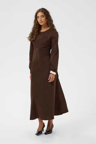 CUajda Antoinett Dress - Coffee Bean