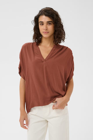 KAgina Blouse - Henna