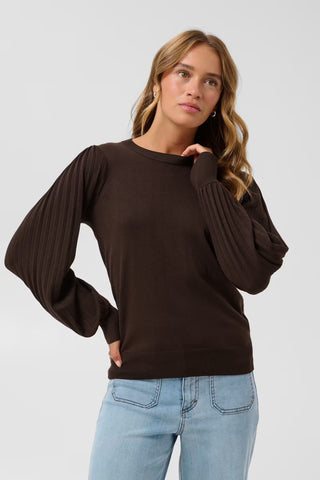 KAlone Pullover I Coffee Bean