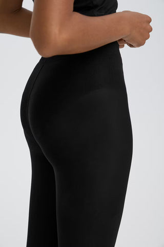 BXwikkan Black Microfiber Stockings - 2 Pack