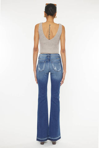 Kancan Clemont High Rise Flare Jeans