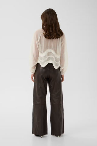 CUshana Blouse- Black & Cream