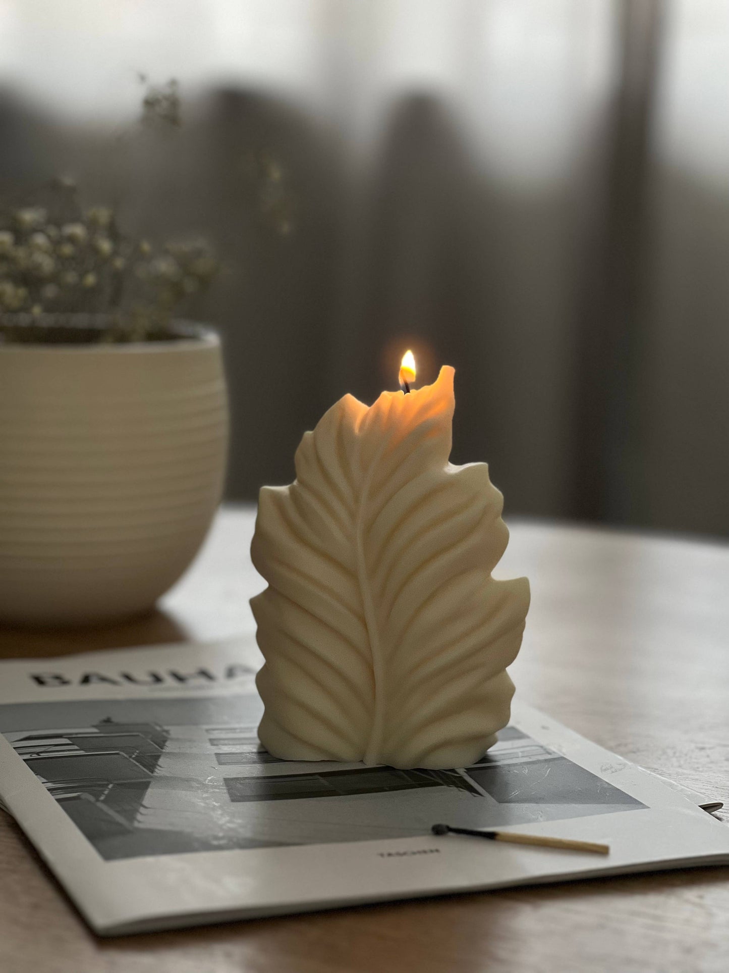 Palm Leaf Candle