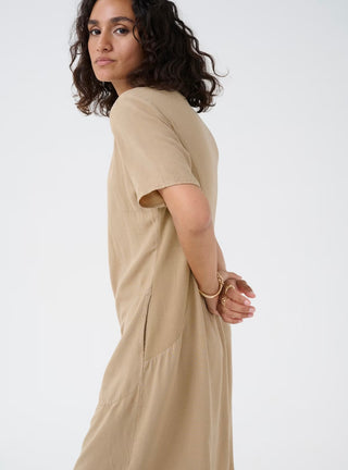 Kamilia Dress in Feather Grey I KAFFE