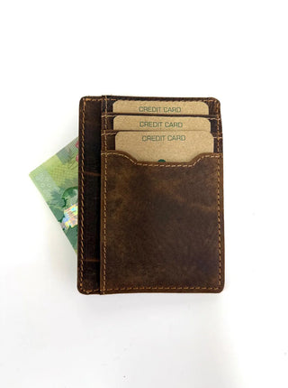 Leather Credit Card Holder I Greenwood Leather