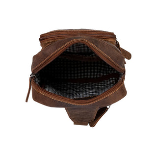 Leather Crossbody Bag Hamilton I Greenwood Leather