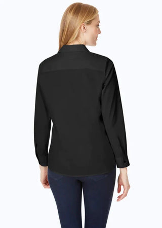 Kylie No Iron Stretch Long Sleeve Shirt I Foxcroft