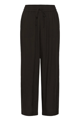 Kamilia Wide Leg Pants - Deep Black