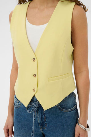 CUnalina Waistcoat - Lemon Meringue