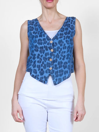 Denim Vest I Angela Mara