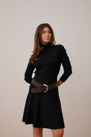 CUannemarie Rollneck Sweater | Demitasse Melange