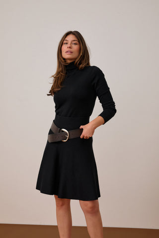 CUannemarie Rollneck Sweater | Demitasse Melange