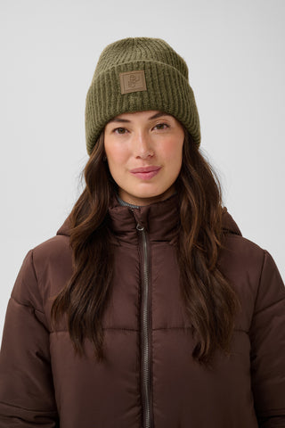 CUmerva Hat | Burnt Olive & Grey Leopard