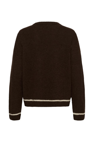 CUnova Katrina Pullover - Coffee Bean Melange