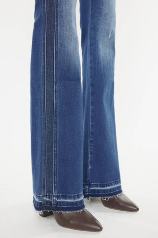 Kancan Clemont High Rise Flare Jeans