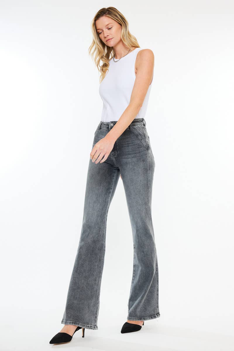 Kancan Misty Ultra High Rise Flare Jeans