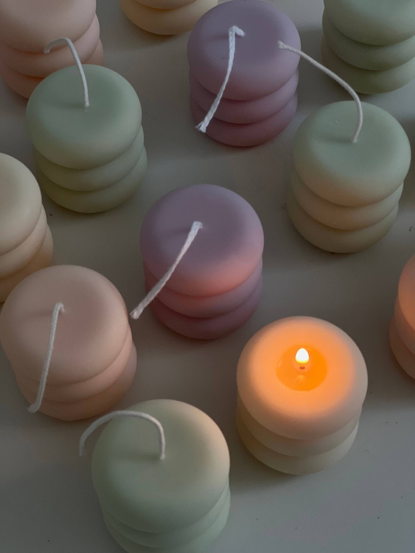 Spherical Column Candle