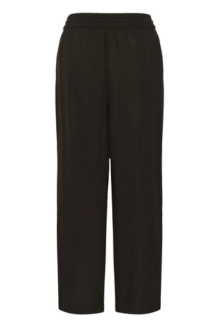 Kamilia Wide Leg Pants - Deep Black