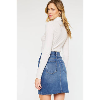 Denim Midi Skirt