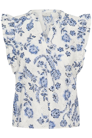 KAluisa Chalk Midnight Flower Top