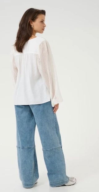 Kasonja Lace Blouse I KAFFE
