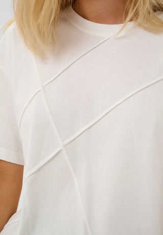 CUstitch Amora Tee - White