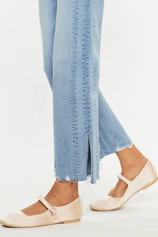 Sonia Mid Rise Straight Jeans