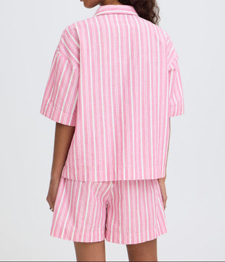 IHIndra Rosie Stripe Button Up