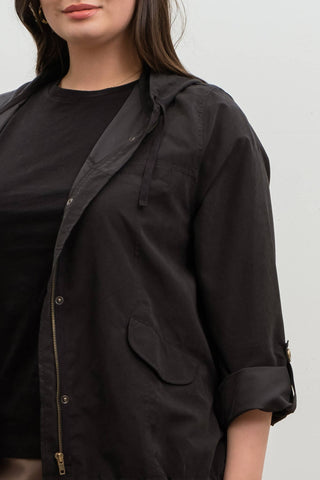 Soft Black Lightweight Jacket