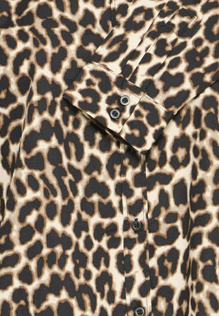The Leopard Print Button Up
