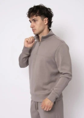 Men's Soft Quarter Zip Pullover - Dune