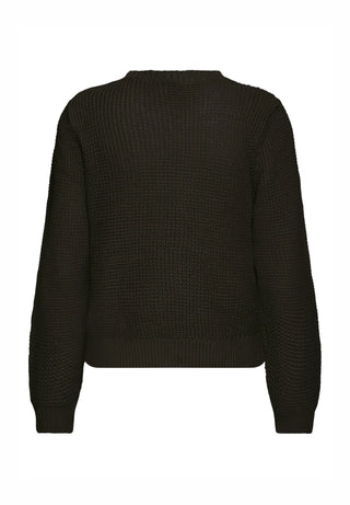 The Rowan Button-Shoulder Knit Sweater