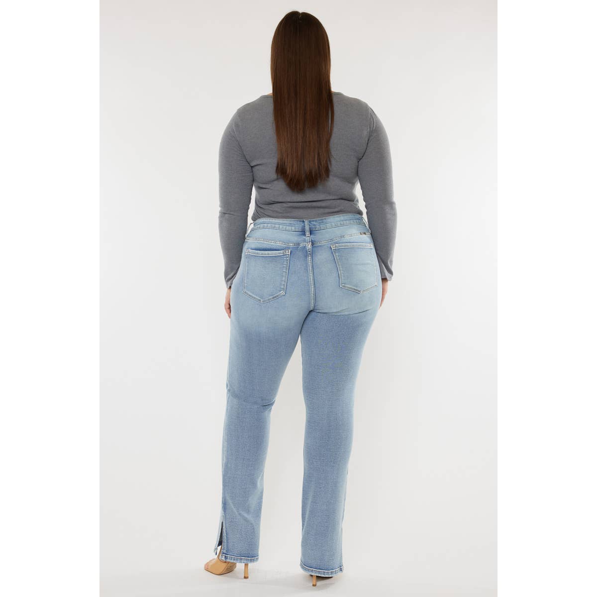 Doreen Mid Rise Y2K Bootcut Kancan Jeans | SZ 16W-22W