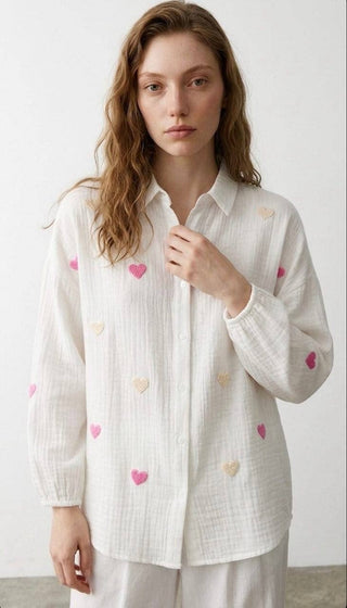 Summer Love Button Up