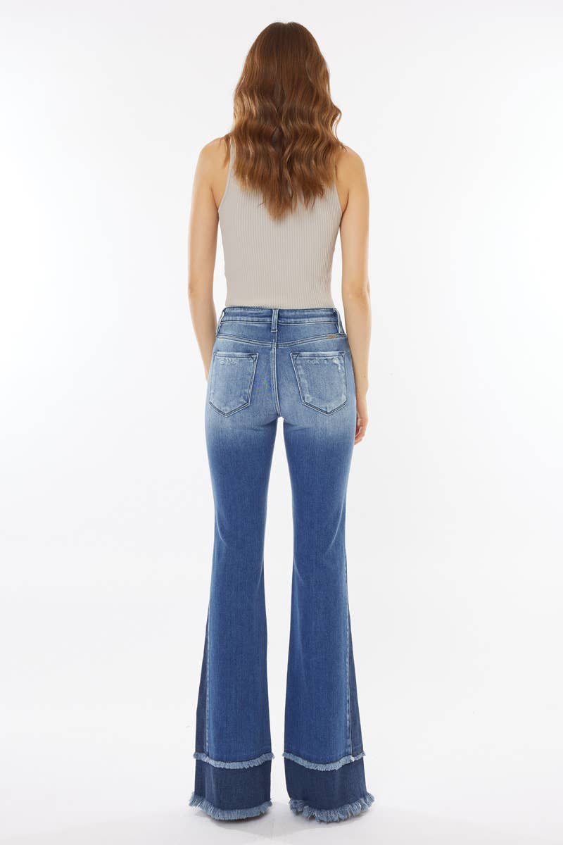 Kacey High Rise Flare | Kancan Jeans