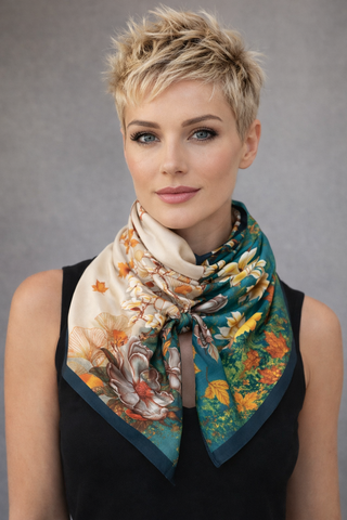 Autumn Magnolia Reverie Scarf