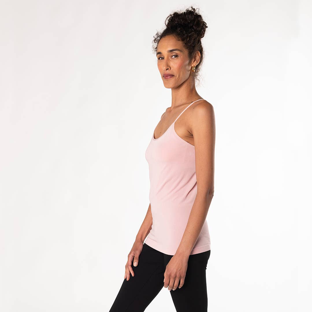 Terrera Essential Bamboo Camisole - Blush/Pink | S-XL