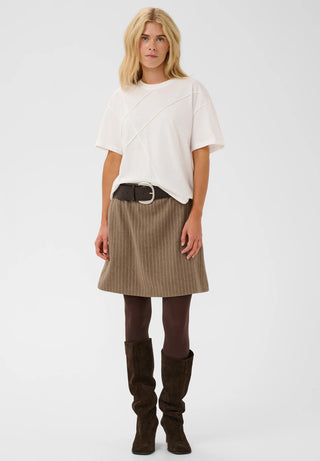 CUstitch Amora Tee - White