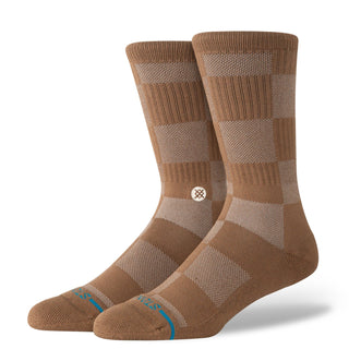 Down And Out Crew Socks - Brown I Stance