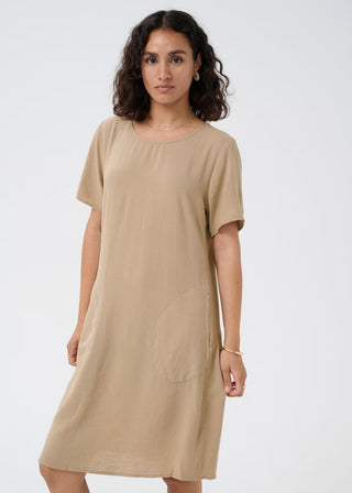 Kamilia Dress in Feather Grey I KAFFE