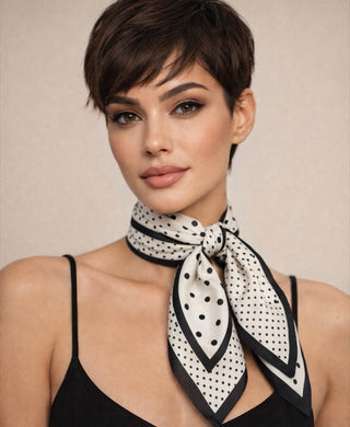 Classic Polka Dot Scarf