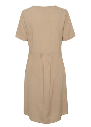 Kamilia Dress in Feather Grey I KAFFE