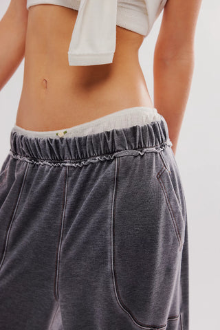 Dont Wait Up Lounge Pant - Black I Free People